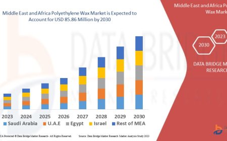 Middle East and Africa Polyethylene Wax Market would rocket up to USD 85.86 million by 2030