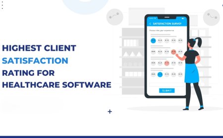 What company has the highest client satisfaction rating for healthcare software in Saudi Arabia?