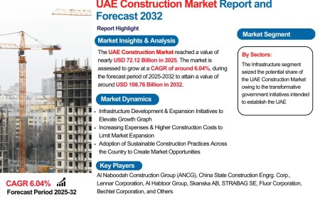 UAE Construction Industry Overview Market to Witness Huge Growth by 2032