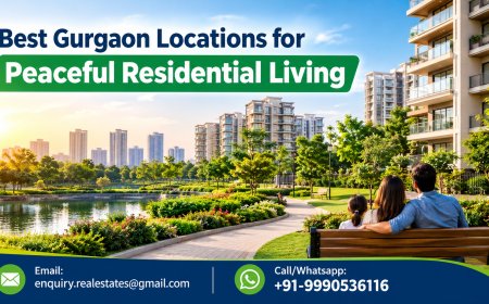 Best Gurgaon Locations for Peaceful Residential Living
