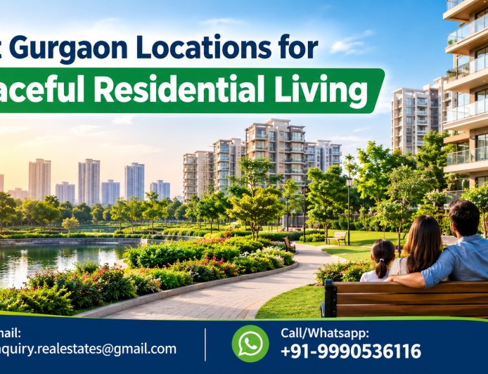 Best Gurgaon Locations for Peaceful Residential Living